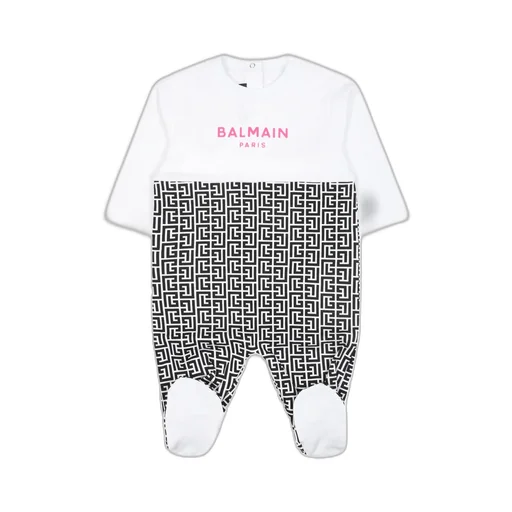 Monogram-Print Cotton Pyjamas And Body Set