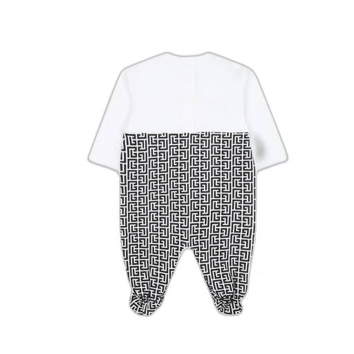 Monogram-Print Cotton Pyjamas And Body Set