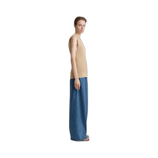 V-Neck Terry-Cloth Vest