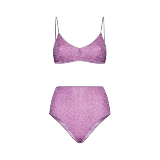 Osree Lurex High-Waist Bikini Set