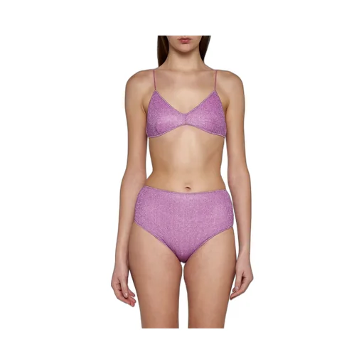 Osree Lurex High-Waist Bikini Set