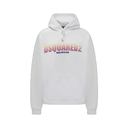 Dsquared2 Logo-Printed Drawstring Hoodie