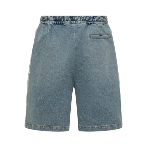 Marcelo Burlon County Of Milan Denim Bermuda Shorts