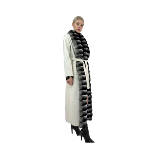 Lace-Up Coat