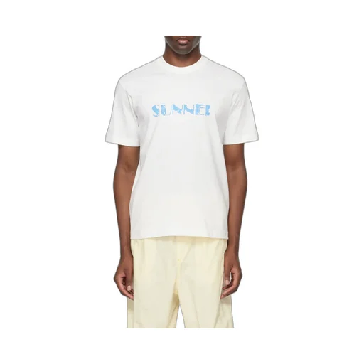 Sunnei Logo Printed Crewneck T-Shirt