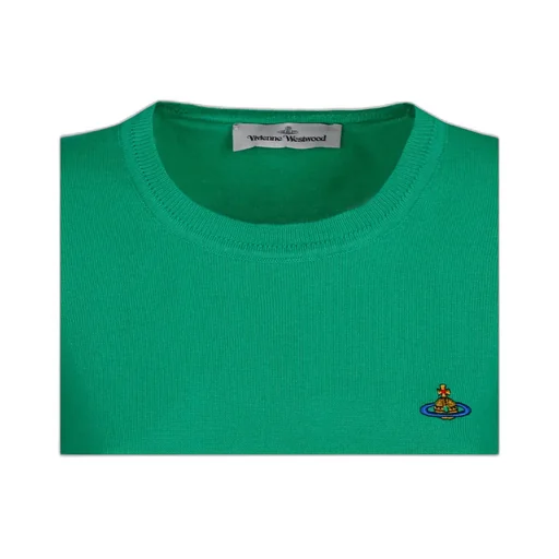 Vivienne Westwood Orb Embroidered Knitted Top