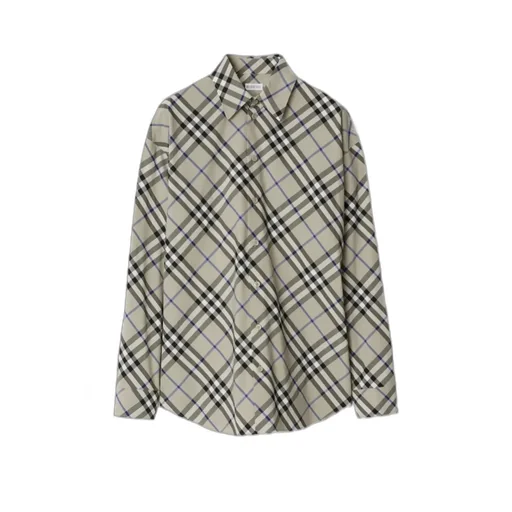 Burberry Checked Long Sleeved Shirt