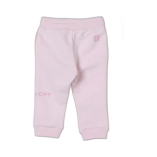 Givenchy Kids Logo Printed Ruffled Pants
