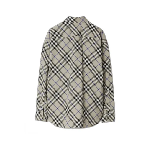 Burberry Checked Long Sleeved Shirt