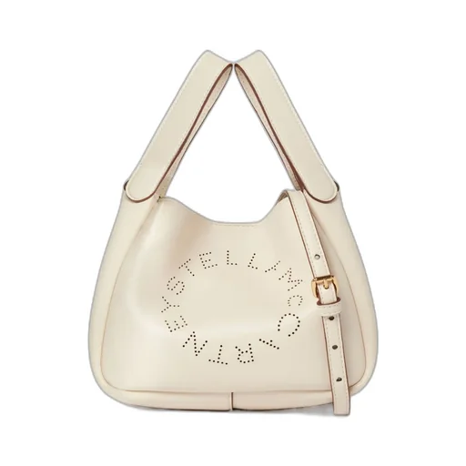 Stella Mccartney Logo Detailed Open Top Handbag