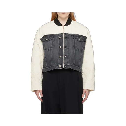 Mm6 Maison Margiela Panelled Quilted Jacket