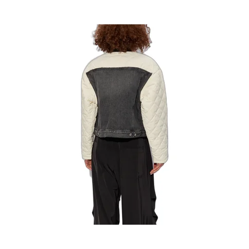 Mm6 Maison Margiela Panelled Quilted Jacket