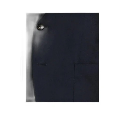 Single-Breasted Twill Blazer