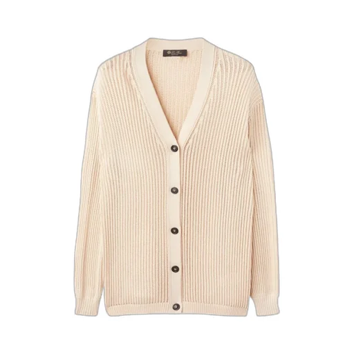 Loro Piana Buttoned V-Neck Cardigan