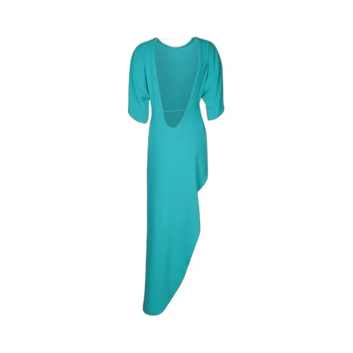 The Savita Asymmetric Midi Dress