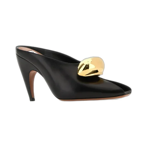 AlaÏA Spike Jewel Heeled Mules
