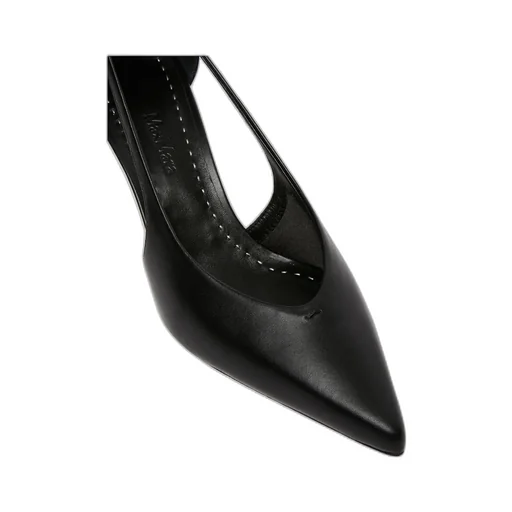 Pointed Logo Heels