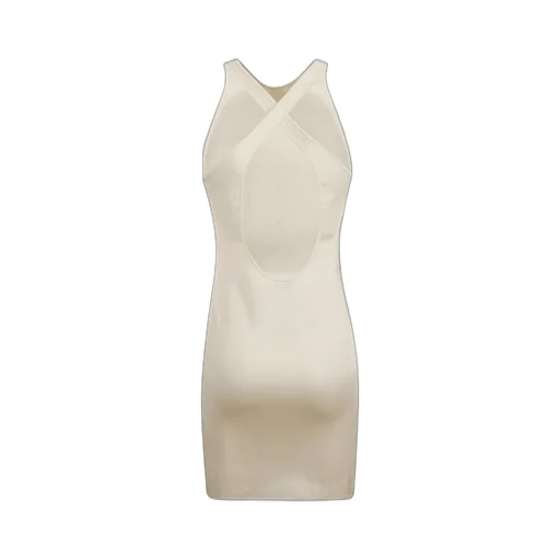 Saint Laurent Crewneck Sleeveless Dress
