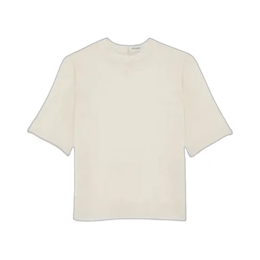 Saint Laurent Crewneck Short-Sleeved T-Shirt