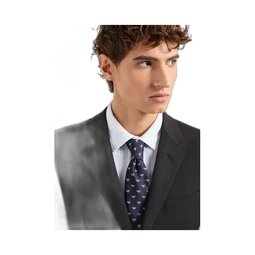 Logo-Print Tie