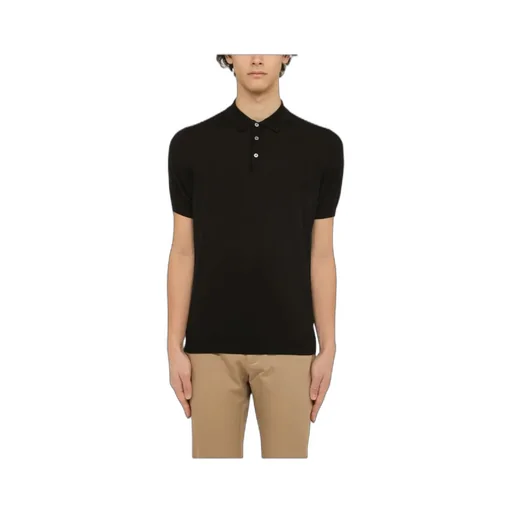 Lapel Short-Sleeved Polo Shirt
