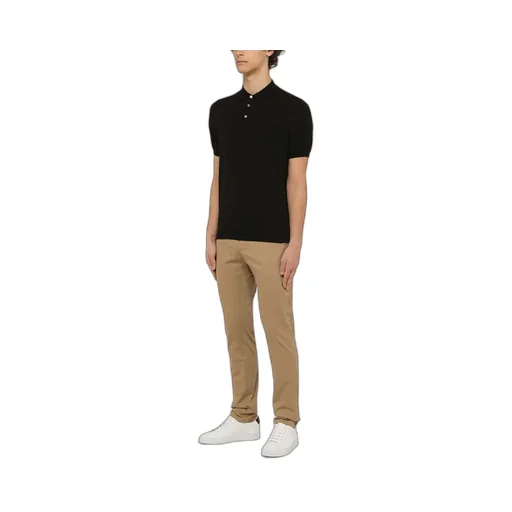 Lapel Short-Sleeved Polo Shirt