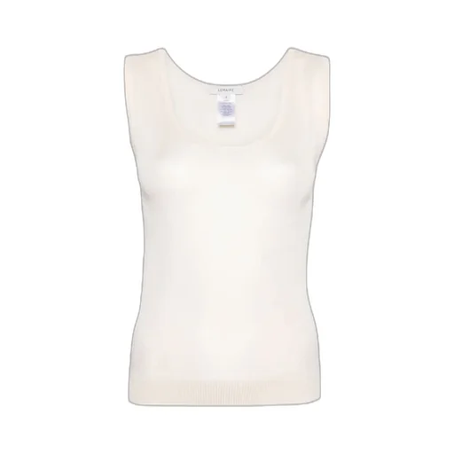 Lemaire Semi-Sheer Ribbed Knitted Tank Top