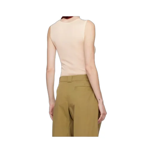 Lemaire Semi-Sheer Ribbed Knitted Tank Top