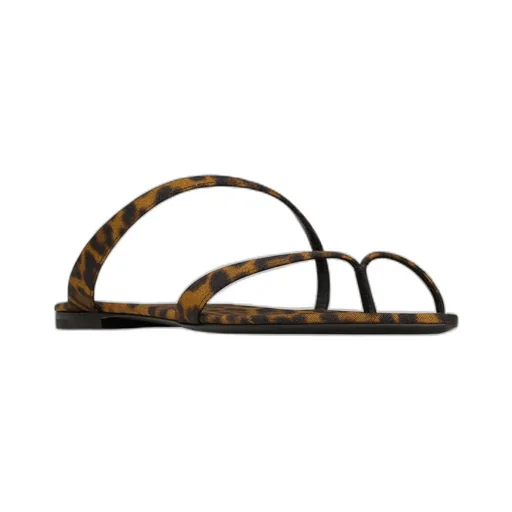 Saint Laurent Tanger Open Toe Slides