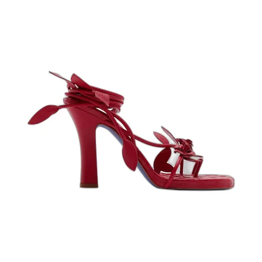 Burberry Ivy Flora Ankle Strap Sandals​