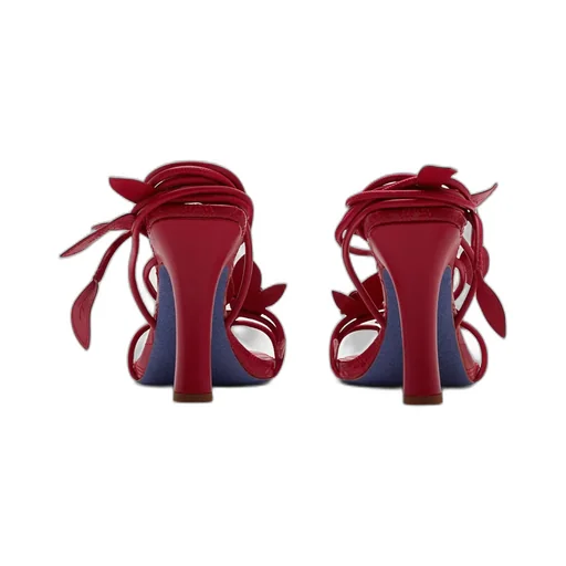 Burberry Ivy Flora Ankle Strap Sandals​