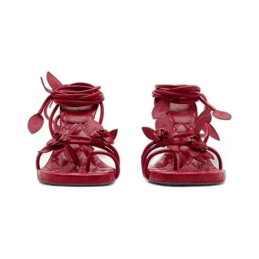 Burberry Ivy Flora Ankle Strap Sandals​