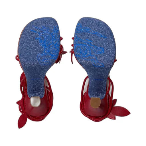 Burberry Ivy Flora Ankle Strap Sandals​