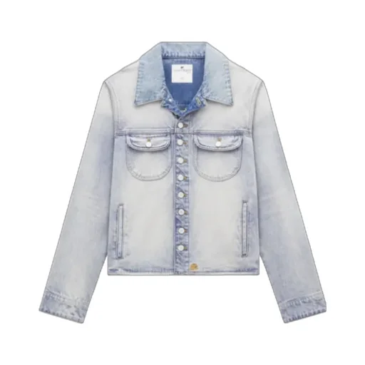 Button-Up Denim Jacket