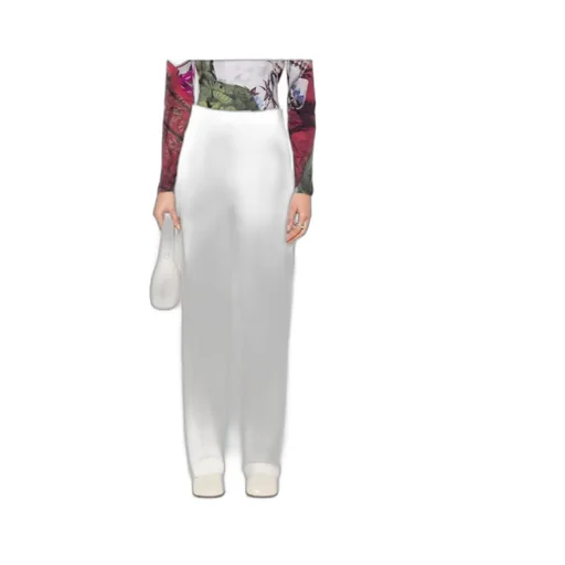 High-Waist Tailored Trousers