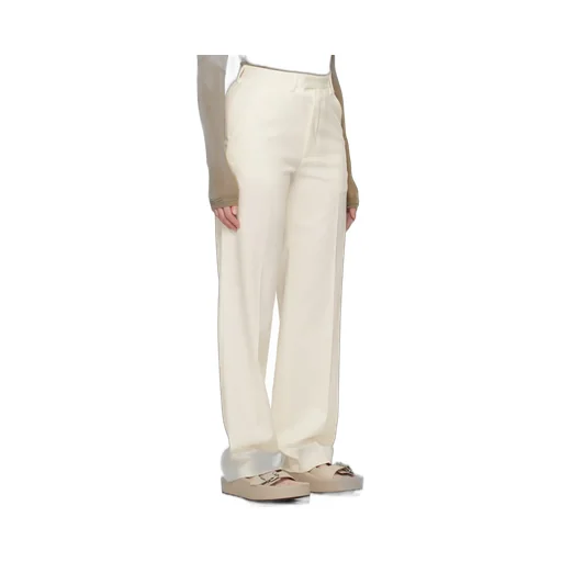 High-Waist Tailored Trousers