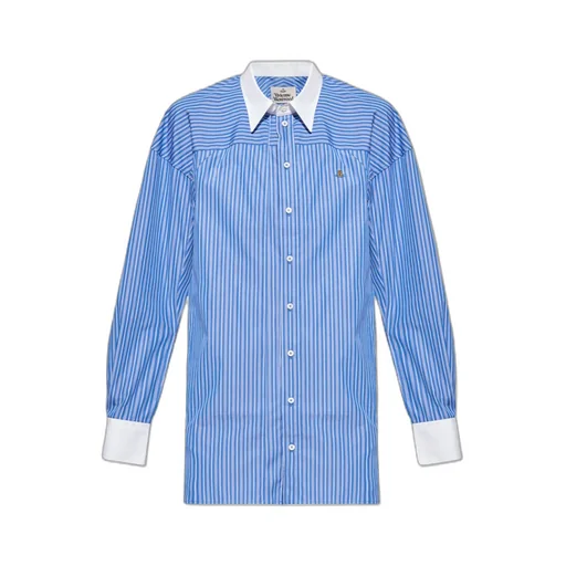 Vivienne Westwood Football Striped Long-Sleeved Shirt