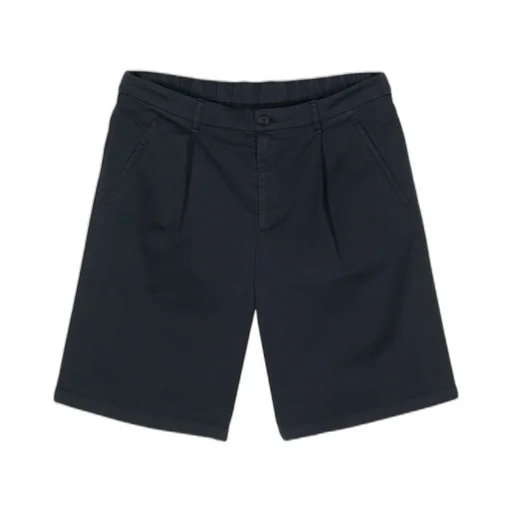 Pleat-Detail Chino Shorts