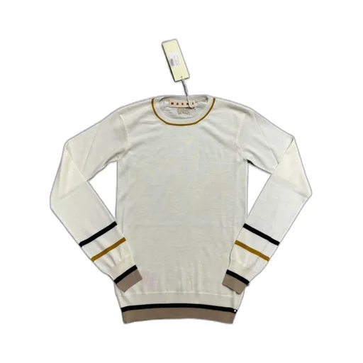 Striped Long-Sleeved Sweater