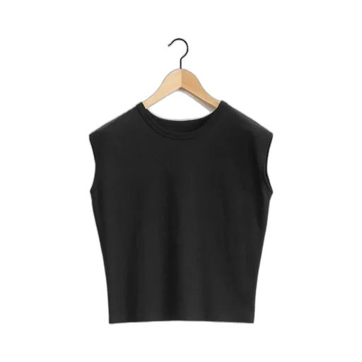 Lemaire Crewneck Sleeveless Jersey T-Shirt