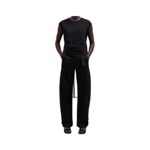 Lemaire Crewneck Sleeveless Jersey T-Shirt