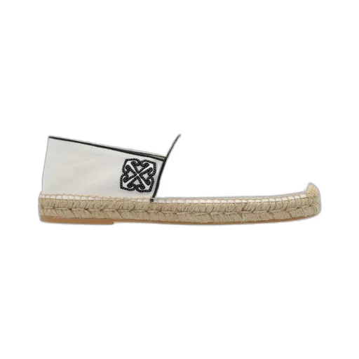 Off-White Anglette Arrow-Embroidered Slip-On Espadrilles