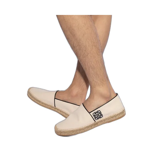 Off-White Anglette Arrow-Embroidered Slip-On Espadrilles