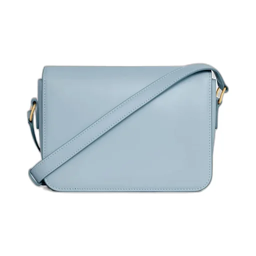 Teen Triomphe Bag In Shiny Calfskin