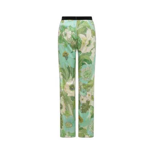 Tom Ford Floral Printed Straight-Leg Trousers