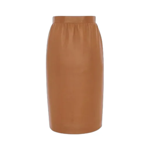 Pencil Skirt In Lambskin