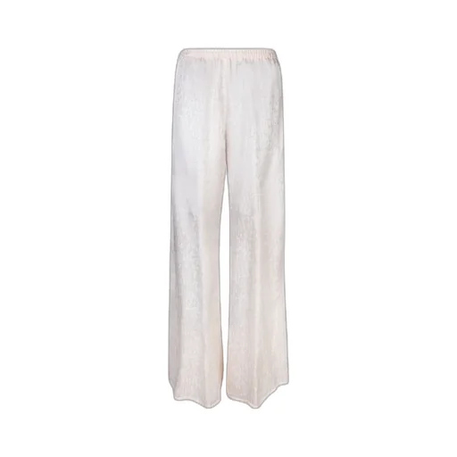 Forte Forte Flared Silk-Blend Pants