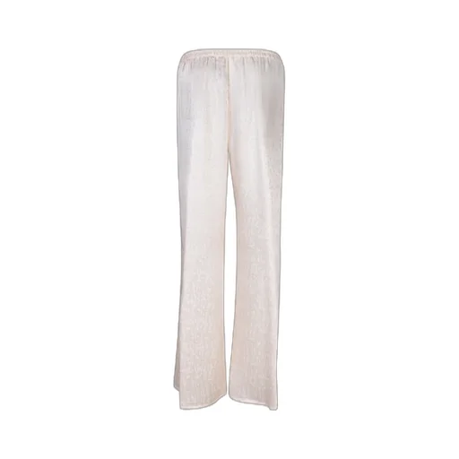 Forte Forte Flared Silk-Blend Pants