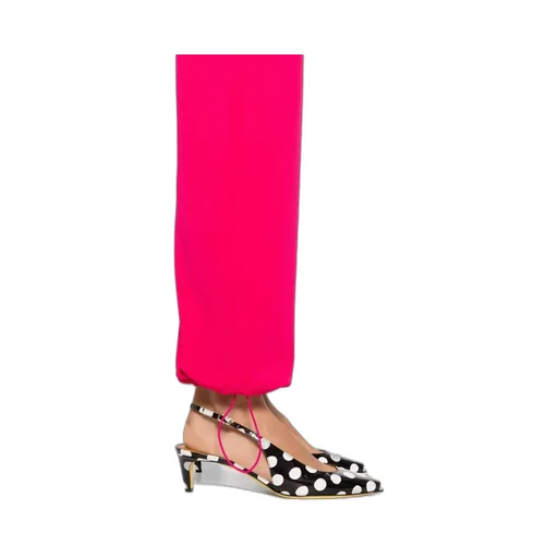 Straight-Leg Crepe Cargo Trousers