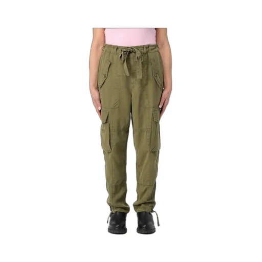 Bag Detail Work Casual Pants